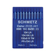 SCHMETZ Leather point industrial sewing machine needles 134LR 135x5 SY1955 DPx5 SIZE 160/23